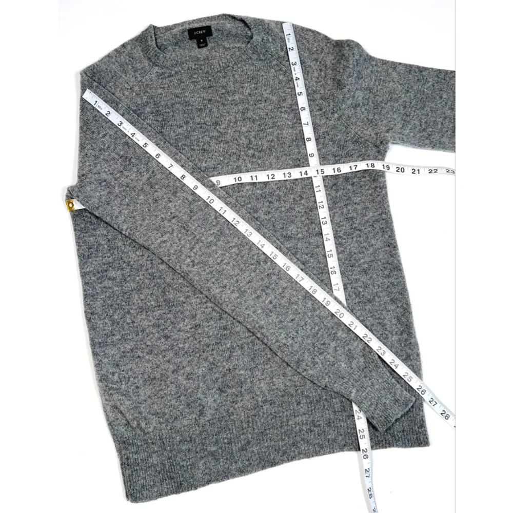 J.Crew Mens Sweater Gray Crew Neck Sweater S - Picture 5 of 6